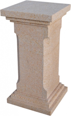 Pilar decoración de piedra natural mod. 58
